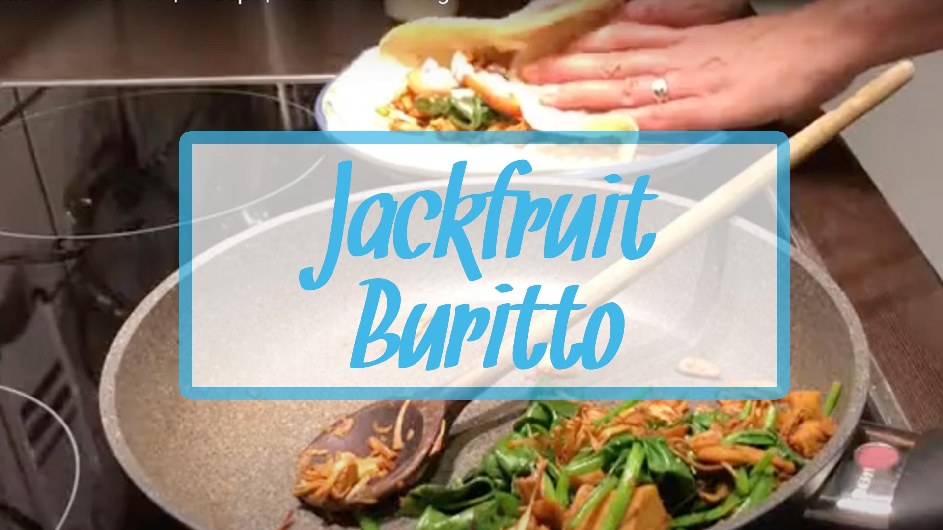 Jackfruit Burrito