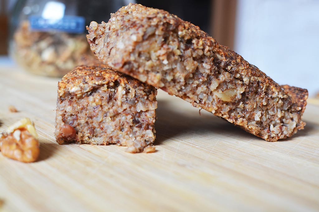 Gesunde sattmachende Quinoa – Amaranth – Riegel