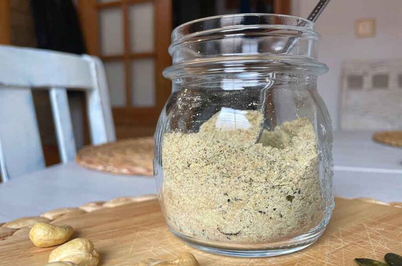 Kürbis - Cashew Parmesan